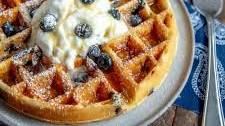 Blueberry Waffles