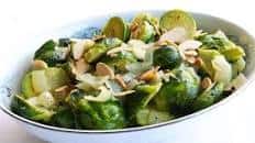 Brussels Sprouts with Toasted Almonds