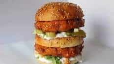 Buffalo chicken Big Mac copycat