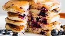 Buttermilk Blueberry Pancakes