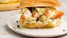 Buttery lobster rolls