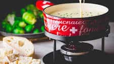 Cabot Cheddar & Goat Cheese Fondue