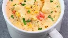 Cajun-Spiced Corn Chowder With Gnocchi