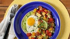 California Avocado Huevos Rancheros