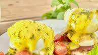 Caprese Eggs Benedict - Hangry In Love