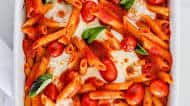 Caprese Pasta Bake