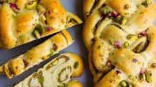 Cardamom Date and Rosewater Challah