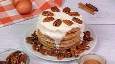 Carrot cake pancakes