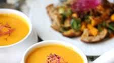 Carrot Soup with Ginger & Miso