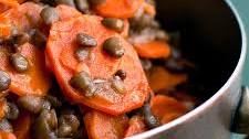 Carrots and Lentils in Olive Oil