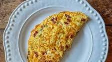 Cheese and Chorizo Omelette