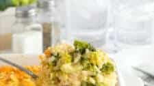 Cheesy Broccoli Rice Casserole