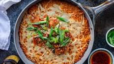 Cheesy Gochujang Skillet Fried Rice