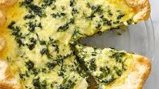 Cheesy Spinach Quiche