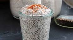 Chia Coconut Pudding with Coconut Milk