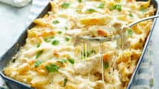 Chicken Alfredo Casserole