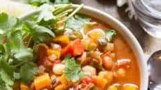 Chipotle Sweet Potato Vegan Posole