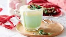 Choc-mint hot chocolate