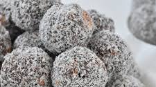 Chocolate Coconut "Rum" Balls