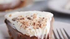 Chocolate Cream Pie with Graham Cracker Crust