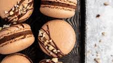 Chocolate Hazelnut Macarons