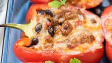 Chorizo Stuffed Peppers