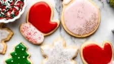 Christmas Sugar Cookies Recipe with Easy Icing Thumbnail