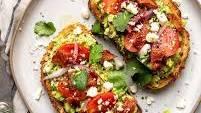 Cilantro Lime Avocado Toast