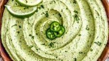 Cilantro Lime Hummus