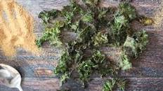 Cinnamon "Sugar" Kale Chips