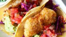 Coconut Crusted Fish Tacos