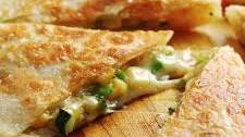 Corn and Zucchini Quesadillas