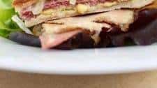 Corned Beef and Cabbage Quesadilla