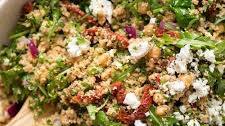 Couscous Salad with Sun Dried Tomato and Feta