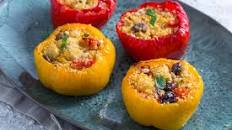 Couscous stuffed peppers