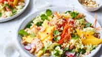 Crab, mango and chilli salad