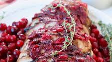 Cranberry Glazed Turkey Breast