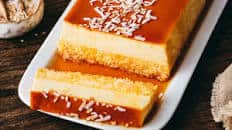 Creamy Caribbean Coco Flan with Caramel