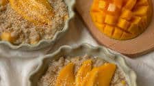 Creamy Coconut Mango Oatmeal