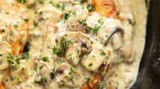 Creamy Garlic Mushroom Chicken