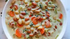 Creamy Ham & Bean Soup (Crockpot Or Stovetop)