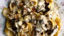 Creamy Mushroom Pappardelle