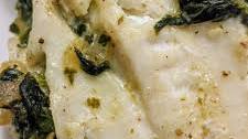 Creamy Spinach Stuffed Flounder