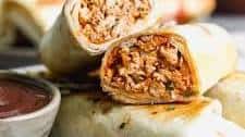 Crispy BBQ Chicken Wraps