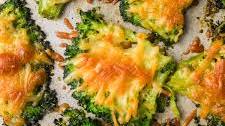 Crispy Smashed Broccoli with Parmesan