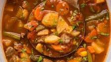 Crockpot Vegetable Beef Soup (full of flavor!)