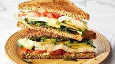 Cucumber Caprese Sandwich