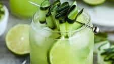 Cucumber Lime Mint Mocktail