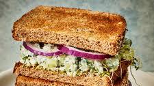 Cucumber Salad Sandwich