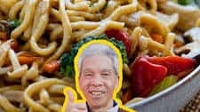 Dad's Vegetable Lo Mein: A Chinese Chef's Secrets (Video)!